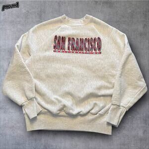 USF Vtg Sweatshirt XL Reverse Weave University San Francisco